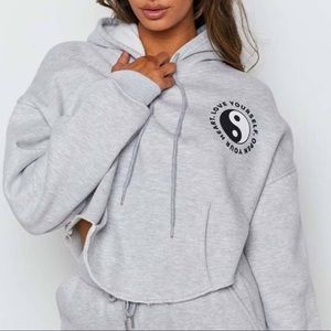 Beginning Boutique Yin Yang Hoodie